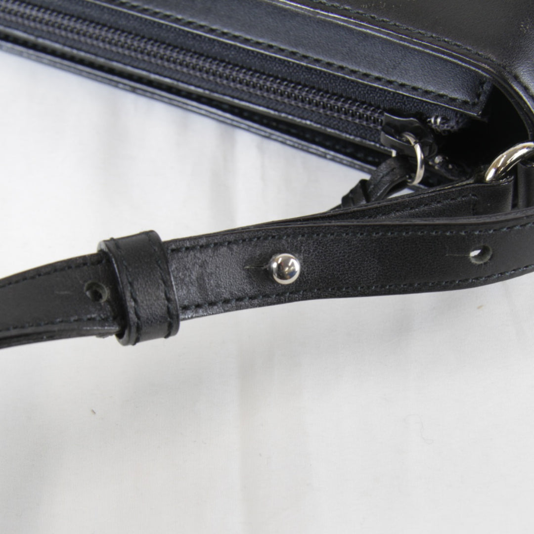 【価格改定】『USED』 
BURBERRY LONDON バーバリーロンドン 
 ショルダーバッグ 
レザー/スウェード ブラック