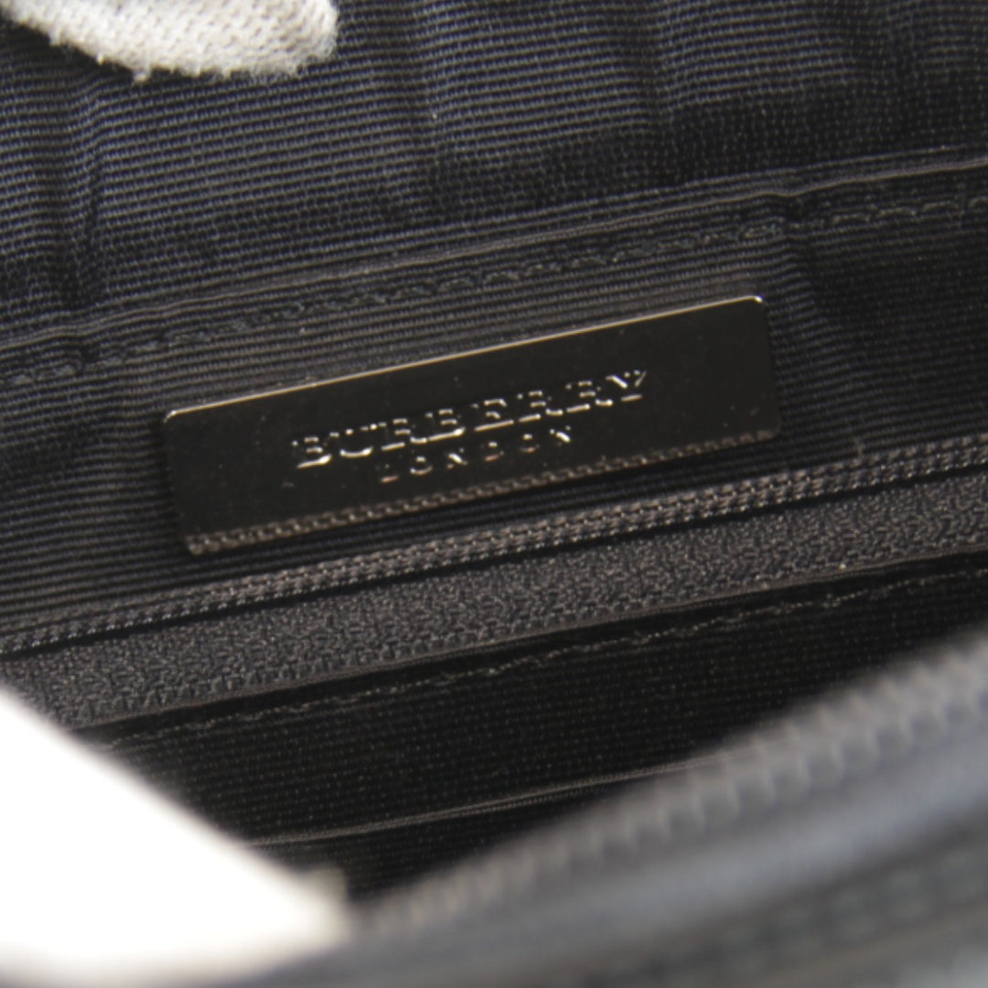 【価格改定】『USED』 
BURBERRY LONDON バーバリーロンドン 
 ショルダーバッグ 
レザー/スウェード ブラック