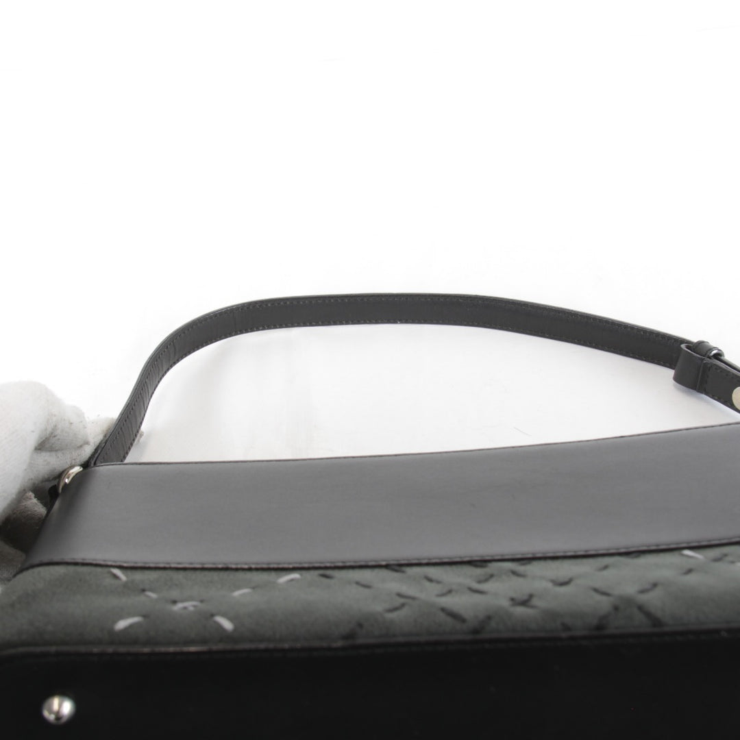 【価格改定】『USED』 
BURBERRY LONDON バーバリーロンドン 
 ショルダーバッグ 
レザー/スウェード ブラック