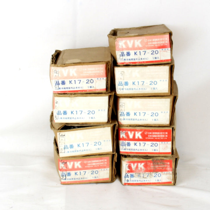 『未使用』 
 
 KVK K17-20 3/4寒冷地用室内止水せん 蛇口 キッチン蛇口 浴室蛇口 9箱まとめ インテリア