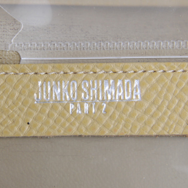 『USED』 
JUNKO SIMADA ジュンコシマダ 
 定期・カード入れ カードケース 
 ベージュ