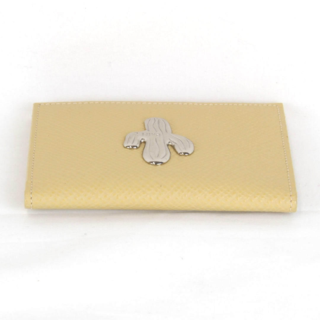 『USED』 
JUNKO SIMADA ジュンコシマダ 
 定期・カード入れ カードケース 
 ベージュ