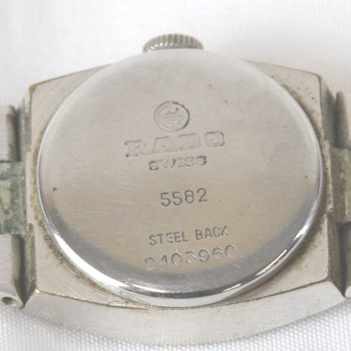 稼働品『USED』 
RADO 手巻き 5582 
腕時計
 手巻き レディース 華奢な手首に