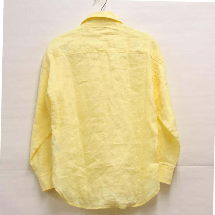 『USED』 
TOMMY トミー 
 長袖シャツ 
 イエロー