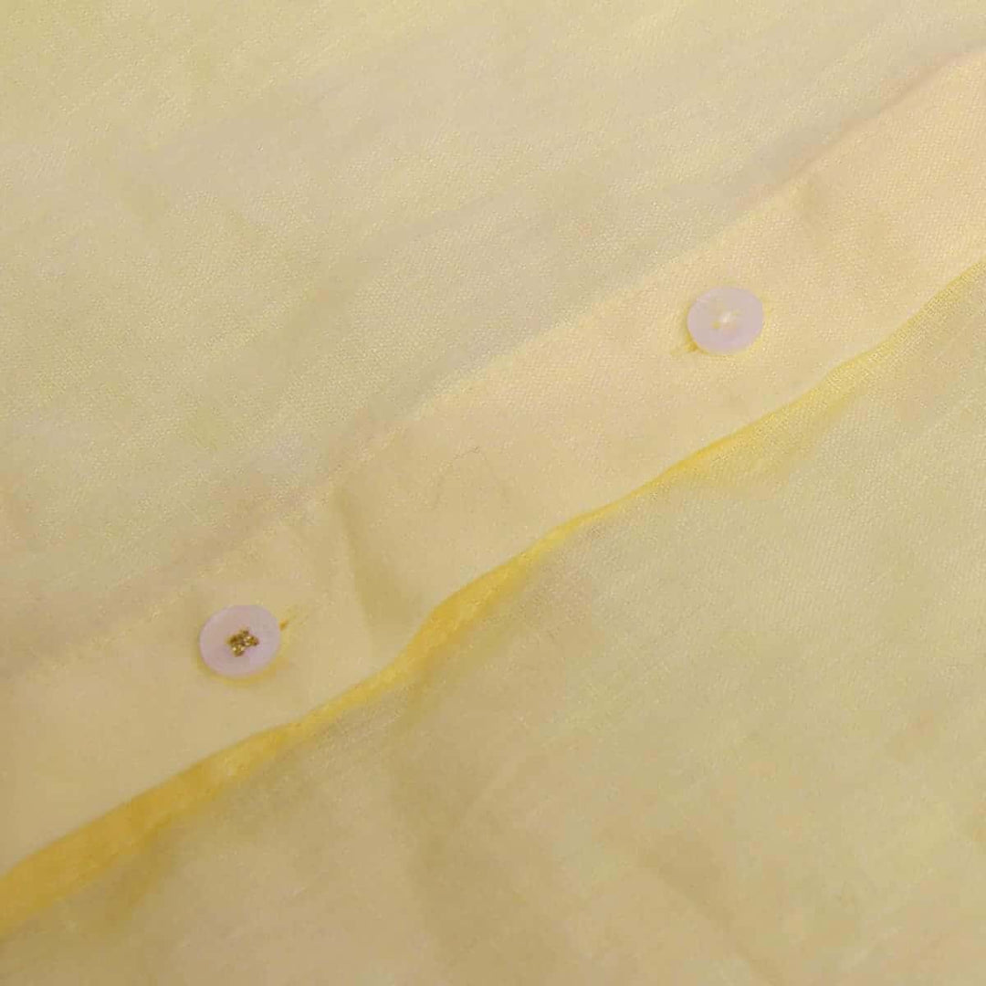 『USED』 
TOMMY トミー 
 長袖シャツ 
 イエロー