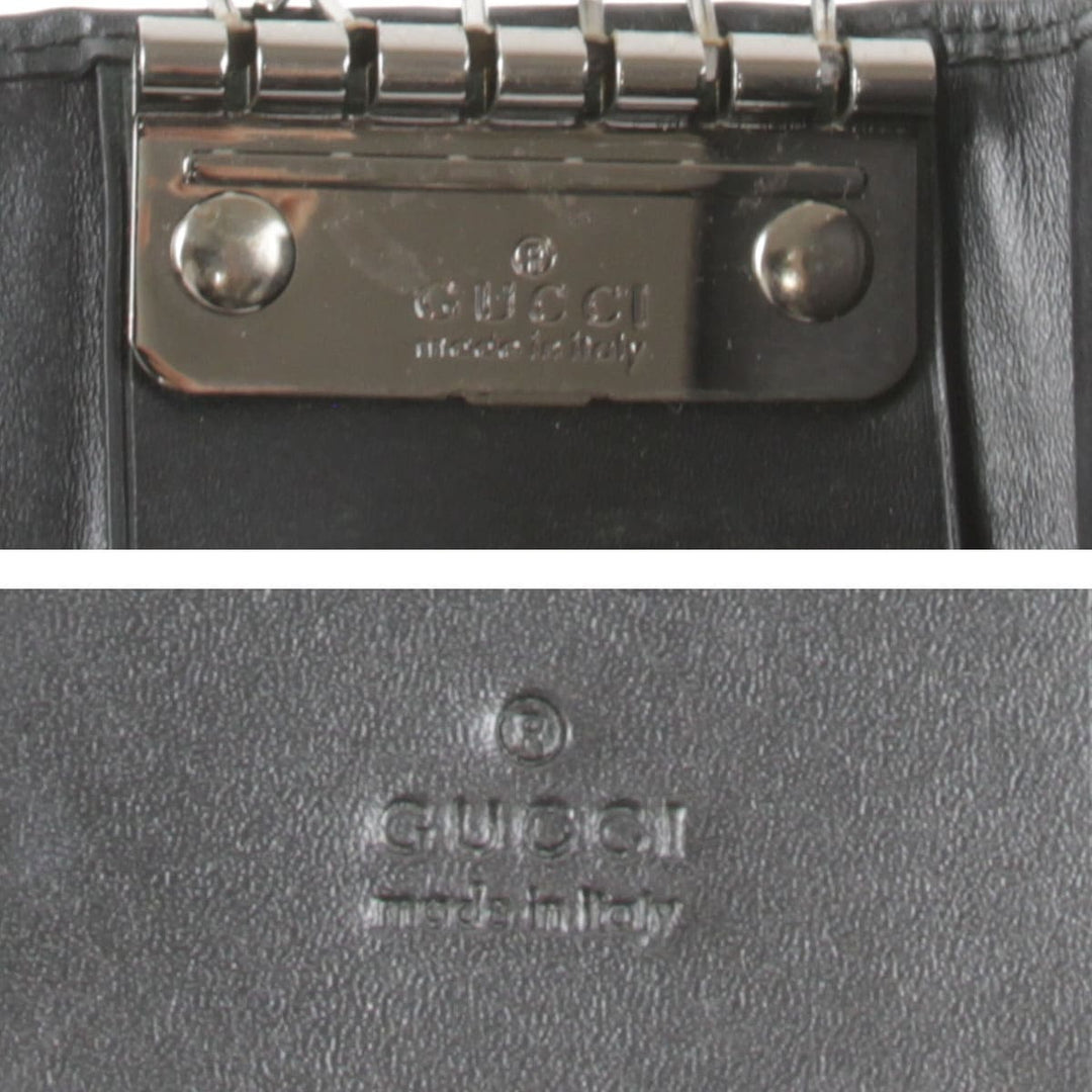 『USED』 
GUCCI グッチ 
 04565.3731 キーケース 
GGキャンバス ブラック