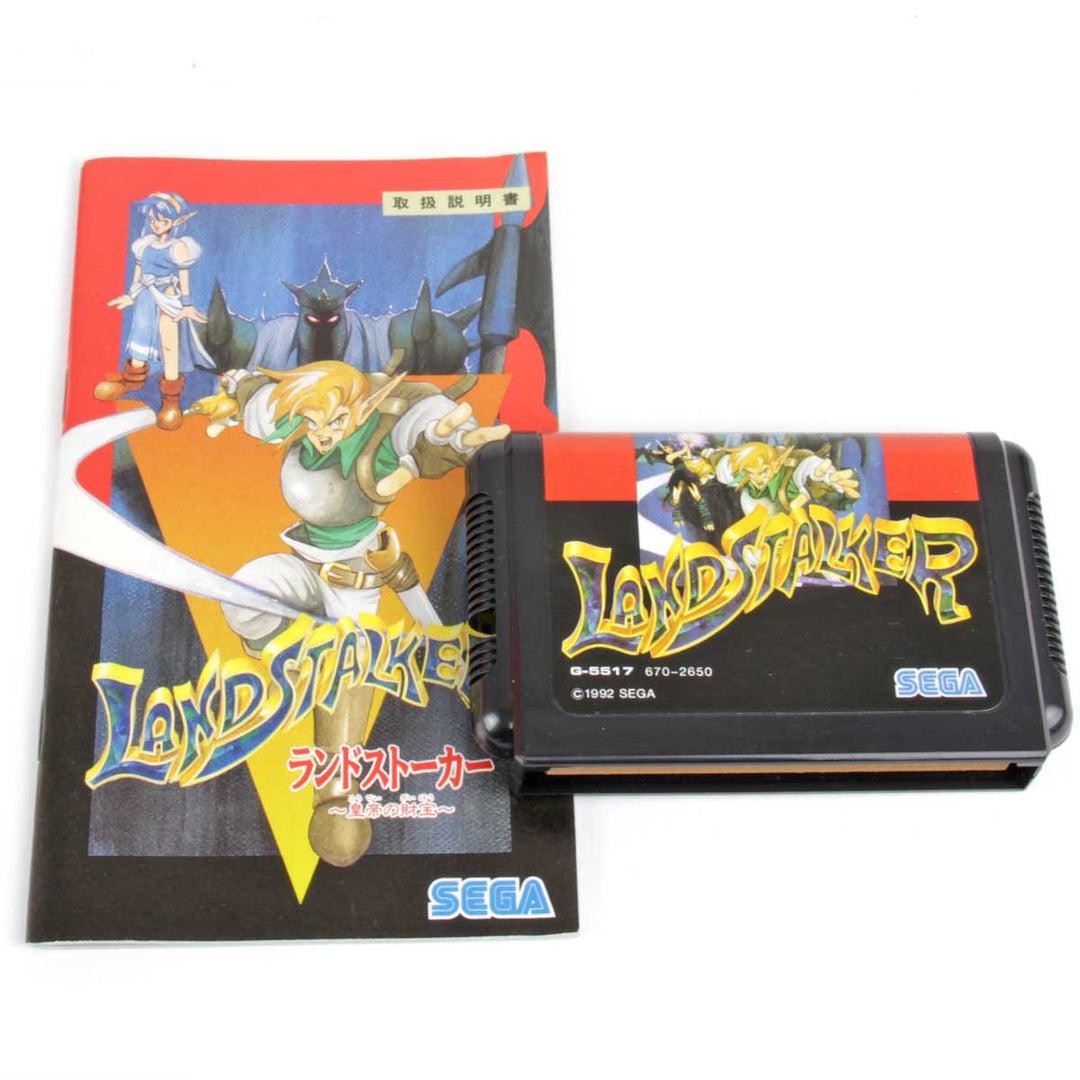 『USED』 
 
 SEGA メガドライブ ソフト ランドストーカー ゲームソフト