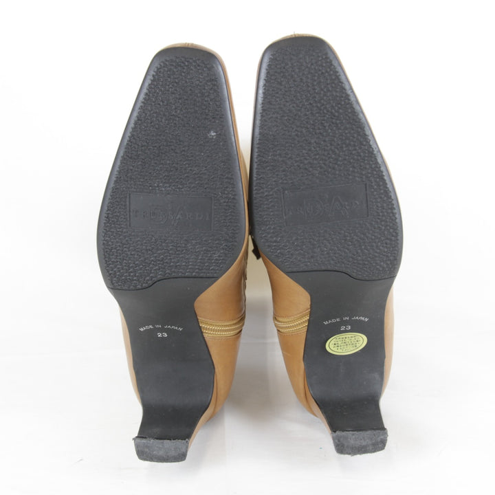 【価格改定】『USED』 
TRUSSARDI トラサルディ 
 ブーツ 
レザー ブラウン