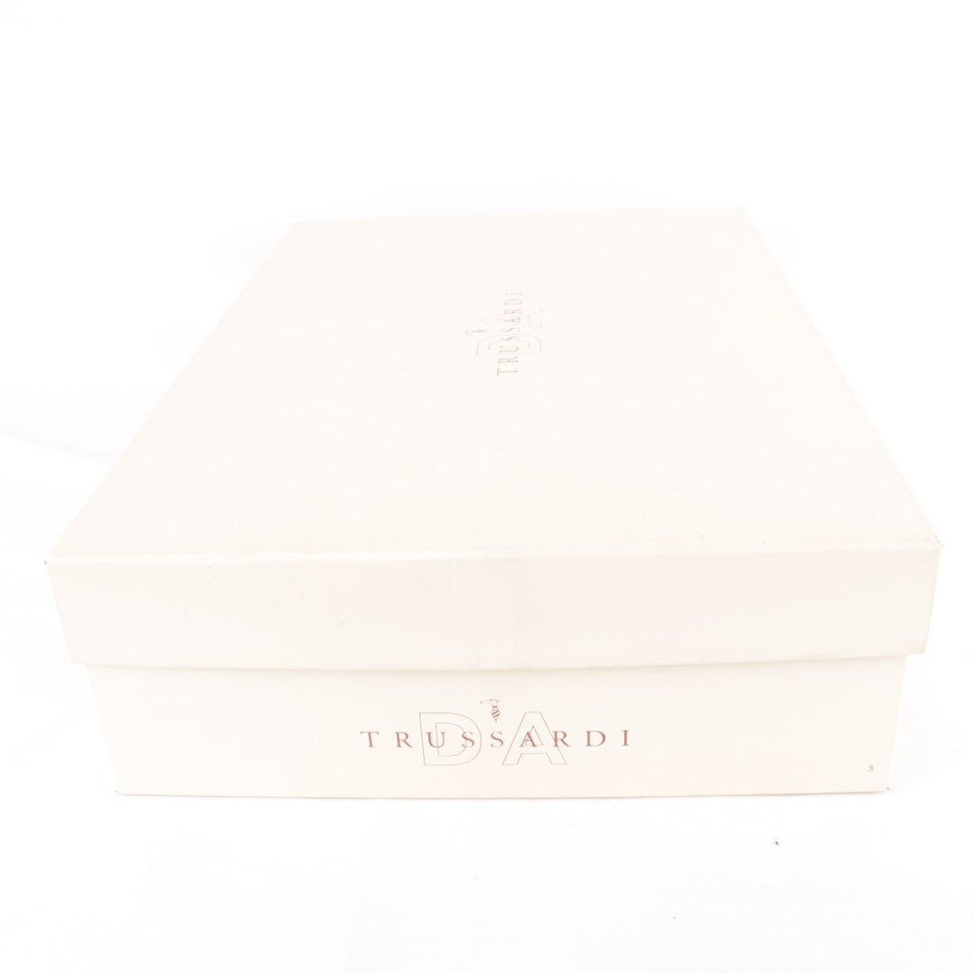 【価格改定】『USED』 
TRUSSARDI トラサルディ 
 ブーツ 
レザー ブラウン