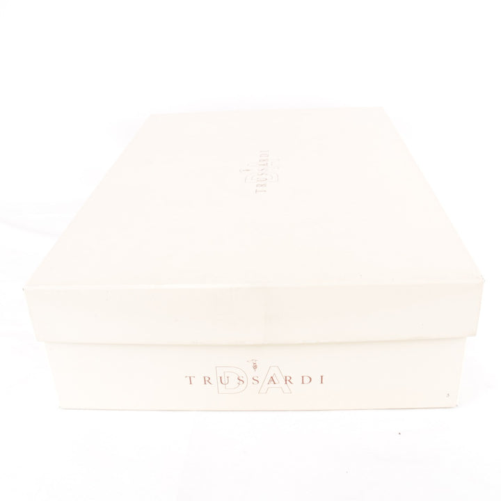【価格改定】『USED』 
TRUSSARDI トラサルディ 
 ブーツ 
レザー ブラウン