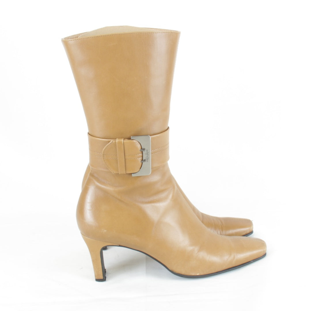 【価格改定】『USED』 
TRUSSARDI トラサルディ 
 ブーツ 
レザー ブラウン