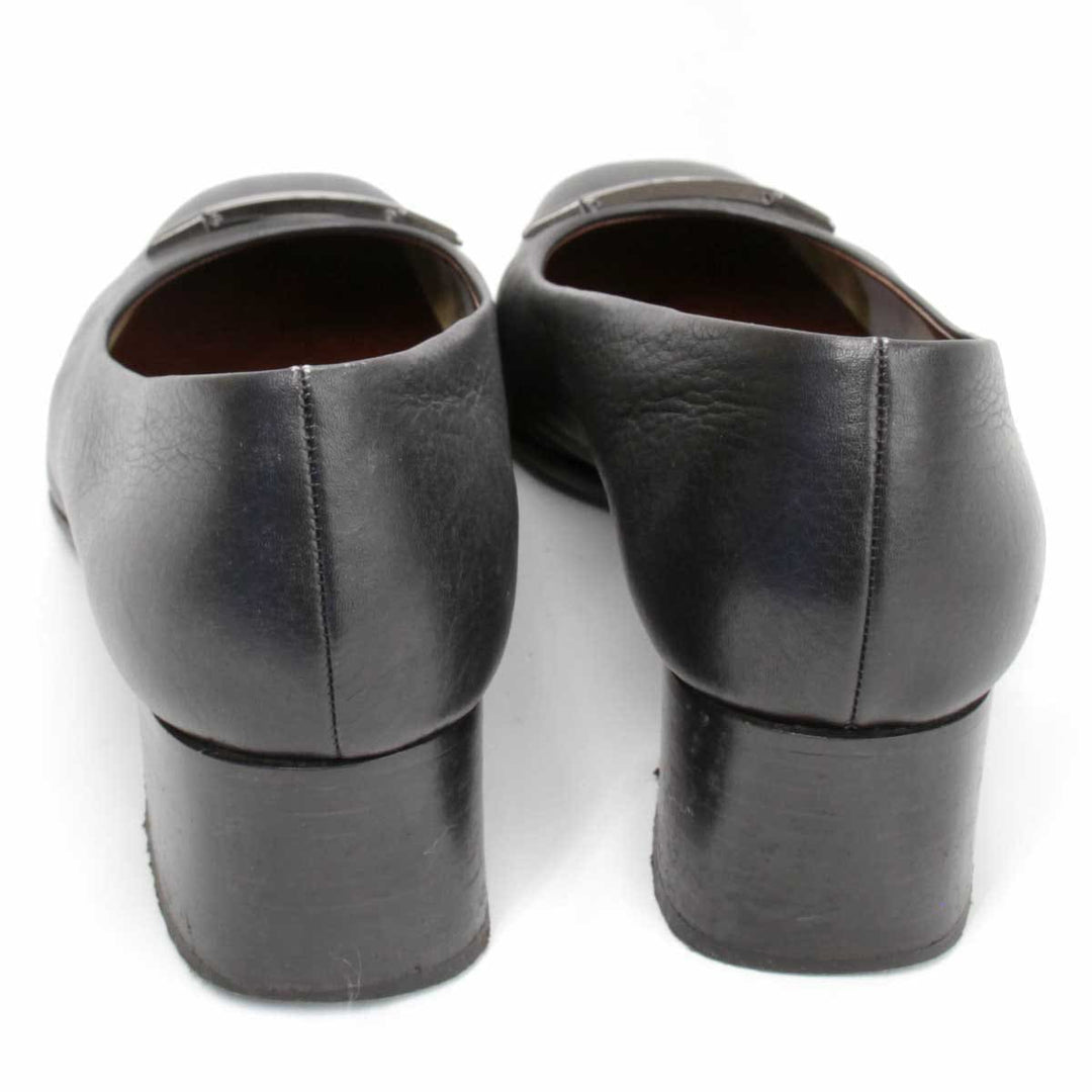 『USED』 
BALLY バリー 
 パンプス 
レザー ブラック