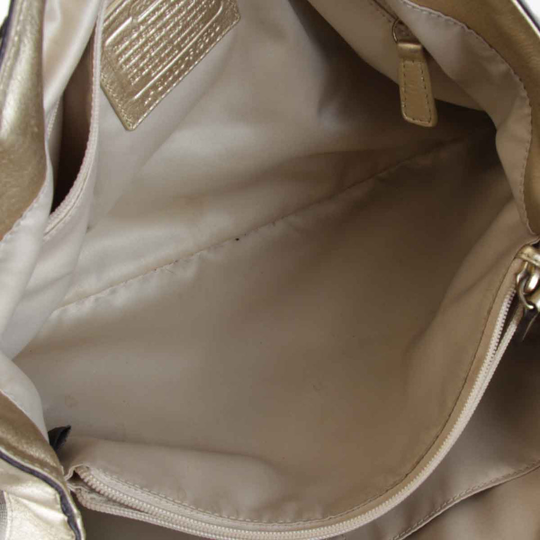 『USED』 
COACH コーチ 
 F15533 ショルダーバッグ 
キャンバス ブラウン