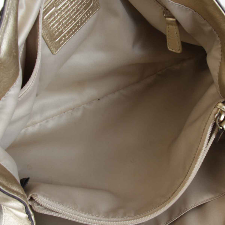 『USED』 
COACH コーチ 
 F15533 ショルダーバッグ 
キャンバス ブラウン