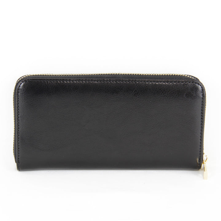美品『USED』 
 
 長財布 
レザー ブラック
