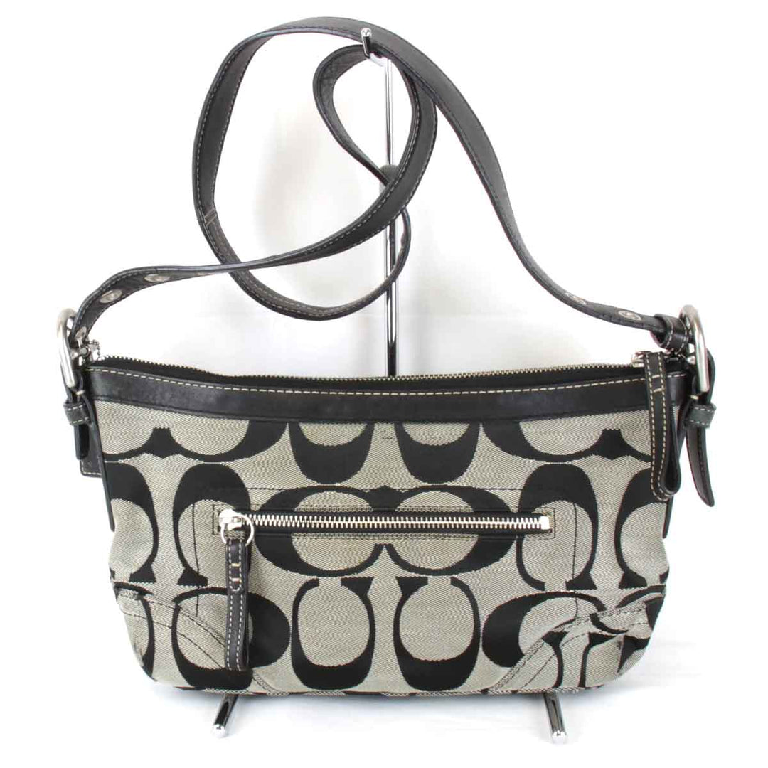 『USED』 
COACH コーチ 
 シグネチャー 10832-F13080 ショルダーバッグ 
GGスプリームキャンバス ブラック