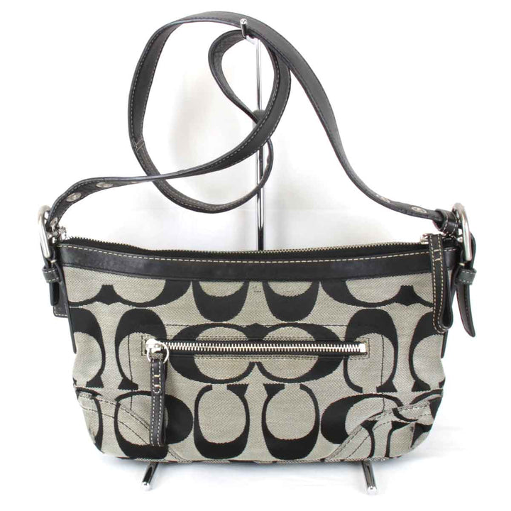 『USED』 
COACH コーチ 
 シグネチャー 10832-F13080 ショルダーバッグ 
GGスプリームキャンバス ブラック