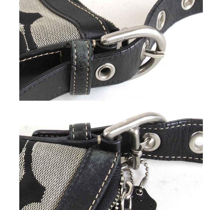 『USED』 
COACH コーチ 
 シグネチャー 10832-F13080 ショルダーバッグ 
GGスプリームキャンバス ブラック