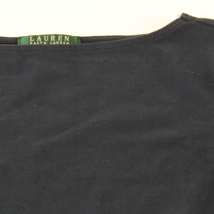 良品『USED』 
RALPH LAUREN ラルフローレン 
 半袖Ｔシャツ 
コットン ネイビー