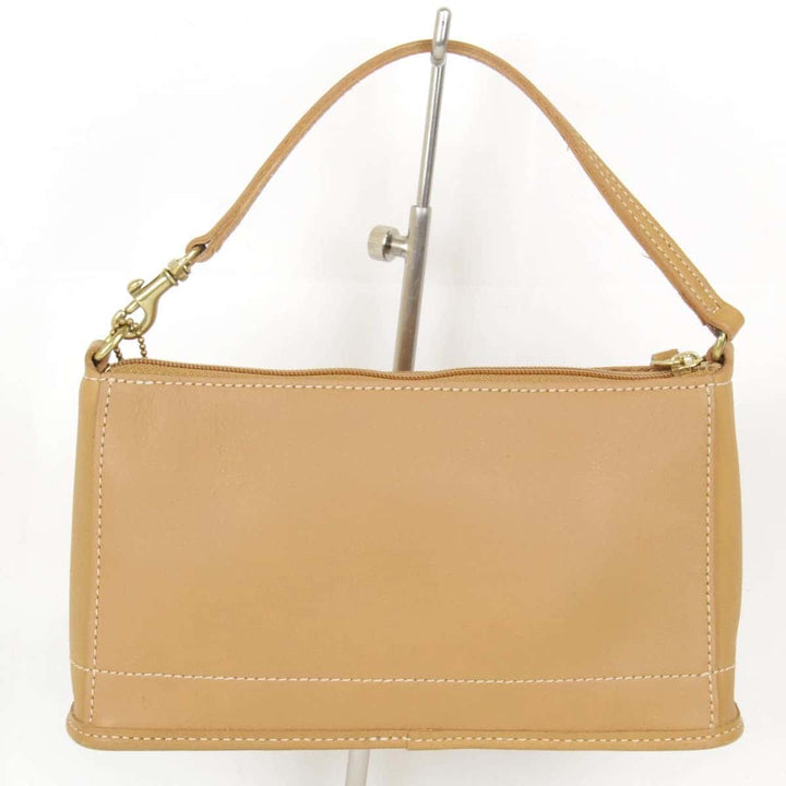 『USED』 
COACH コーチ 
 AOC-9311 ポーチ 
レザー ブラウン