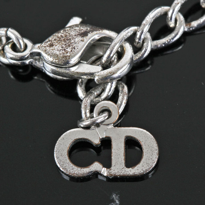 『USED』 メタル 
Christian Dior  プレートトップ ネックレス