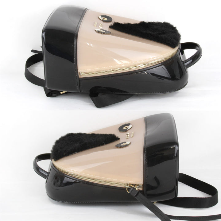 良品『USED』 
Furla フルラ 
 キャンディバッグ リュック・デイパック 
PVC ピンク