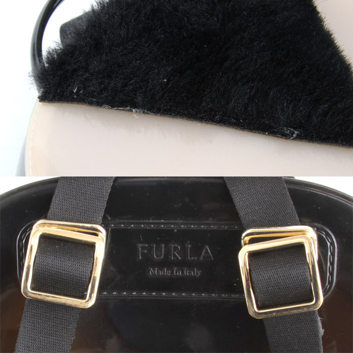 良品『USED』 
Furla フルラ 
 キャンディバッグ リュック・デイパック 
PVC ピンク