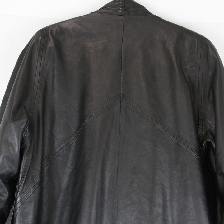 『USED』 
Guy Laroche ギ・ラロッシュ 
 コート 
羊革/ポリエステル ブラック