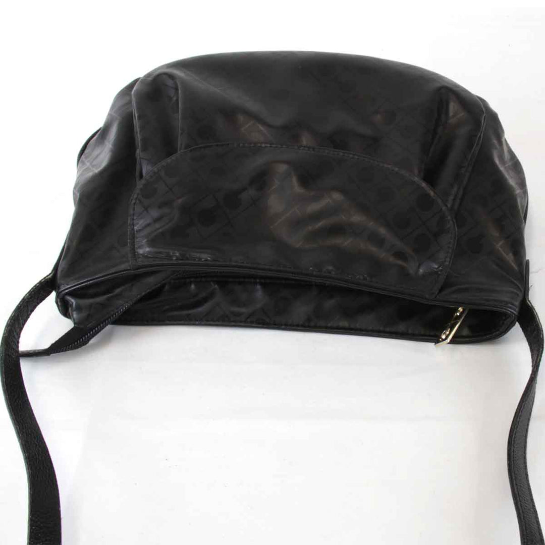 『USED』 
GHERARDINI ゲラルディーニ 
 ショルダーバッグ 
PVC ブラック