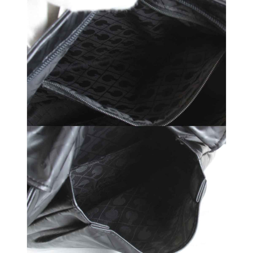 『USED』 
GHERARDINI ゲラルディーニ 
 ショルダーバッグ 
PVC ブラック