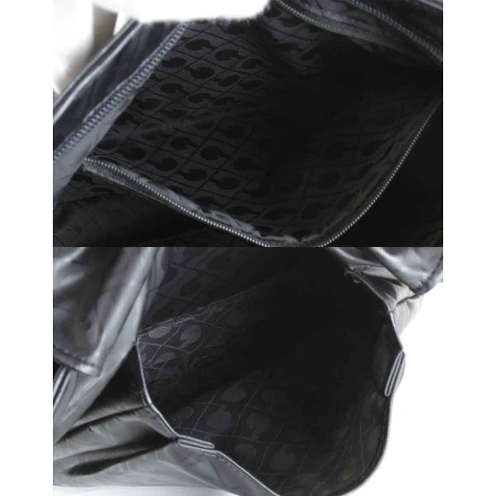『USED』 
GHERARDINI ゲラルディーニ 
 ショルダーバッグ 
PVC ブラック