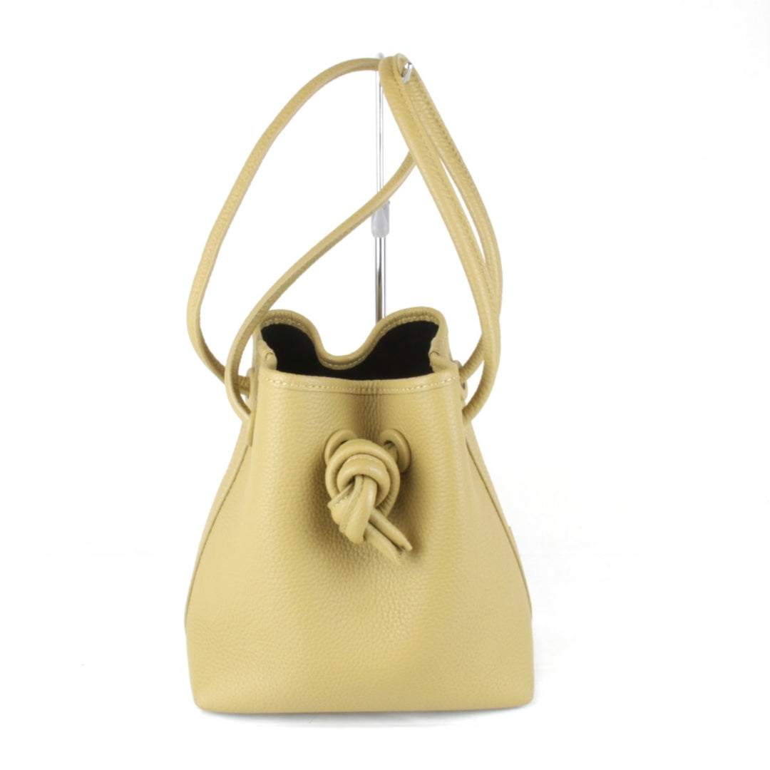 美品『USED』 
VASIC ヴァジック 
 ショルダーバッグ 
レザー ベージュ