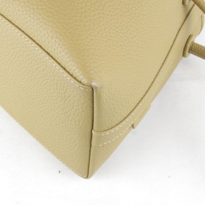 美品『USED』 
VASIC ヴァジック 
 ショルダーバッグ 
レザー ベージュ