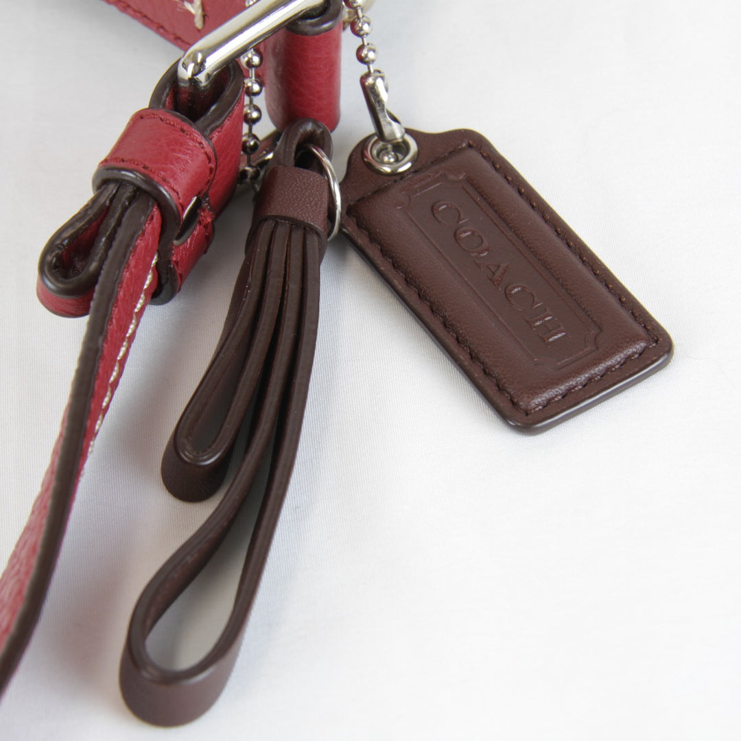 良品『USED』 
COACH コーチ 
 F24032 ショルダーバッグ 
キャンバス/レザー ブラウン