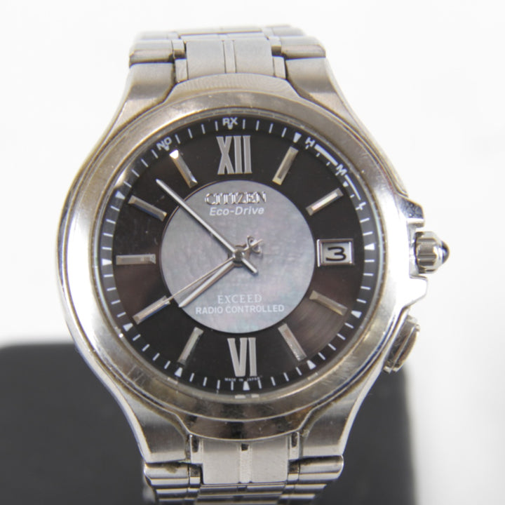 稼働品『難あり』 
CITIZEN エコドライブ H410-T003826 電波時計 
腕時計
 ソーラー電波時計 メンズ