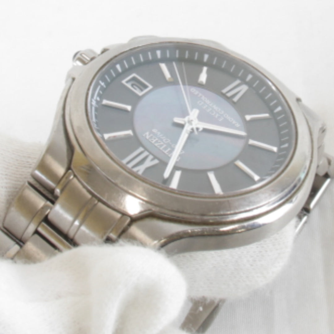 稼働品『難あり』 
CITIZEN エコドライブ H410-T003826 電波時計 
腕時計
 ソーラー電波時計 メンズ