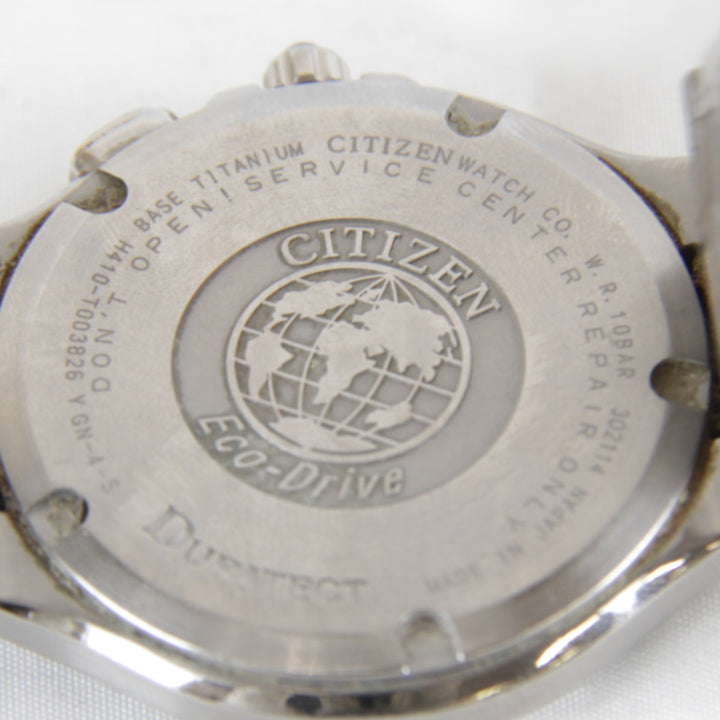 稼働品『難あり』 
CITIZEN エコドライブ H410-T003826 電波時計 
腕時計
 ソーラー電波時計 メンズ