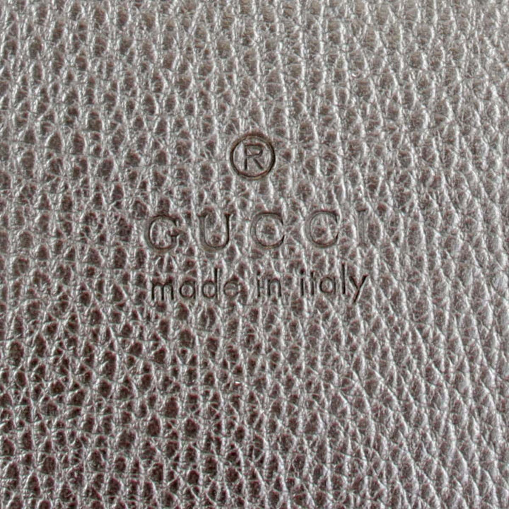 『USED』 
GUCCI グッチ 
 ハンドバッグ 
レザー ダークブラウン