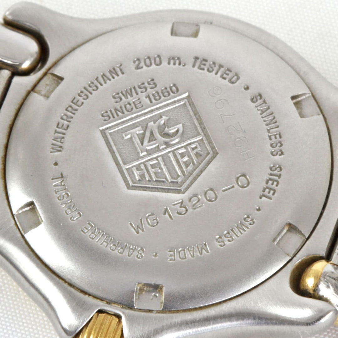 ジャンク『動作未確認』 
TAG HEUER  セル プロフェッショナル 200m WG1320-0 
腕時計
 クォーツ メンズ