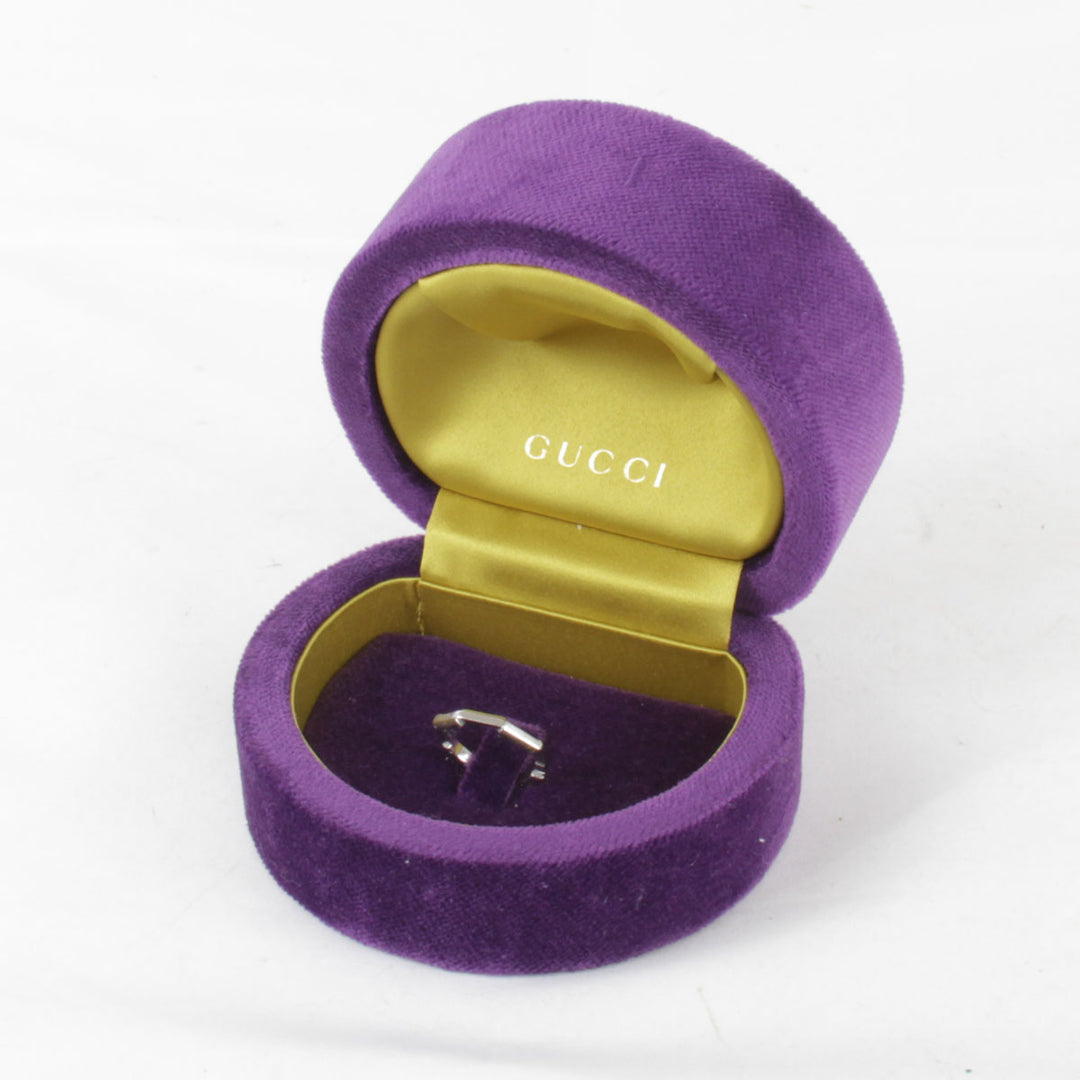 『USED』 Pt950 
GUCCI リンク トゥ ラブ リング・指輪
 3.9g