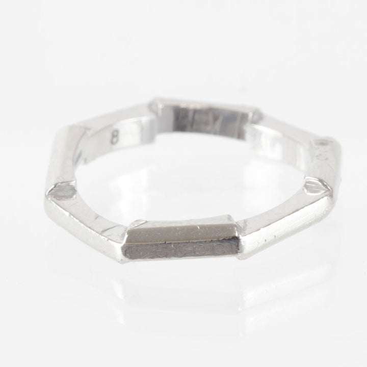 『USED』 Pt950 
GUCCI リンク トゥ ラブ リング・指輪
 3.9g