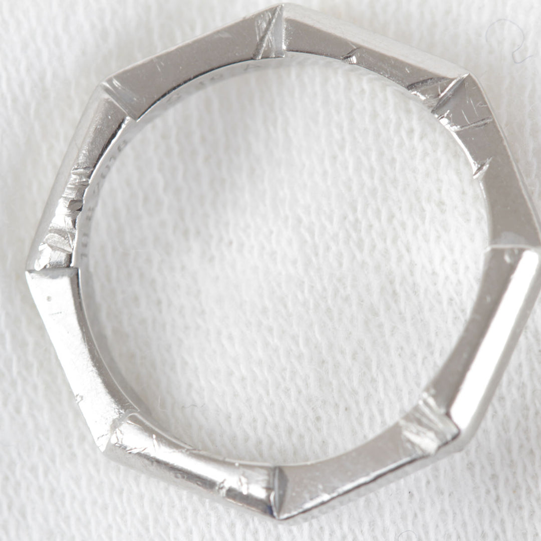 『USED』 Pt950 
GUCCI リンク トゥ ラブ リング・指輪
 3.9g