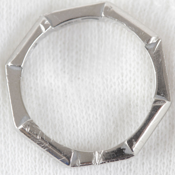 『USED』 Pt950 
GUCCI リンク トゥ ラブ リング・指輪
 3.9g