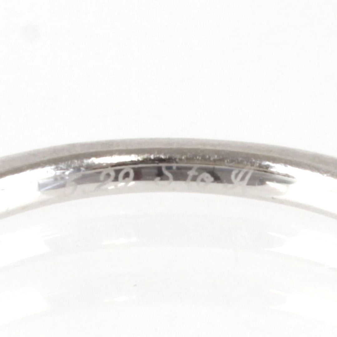 良品『USED』 Pt950 
TASAKI ハーフエタニティ リング・指輪
 ダイヤモンド 0.23 1.9g