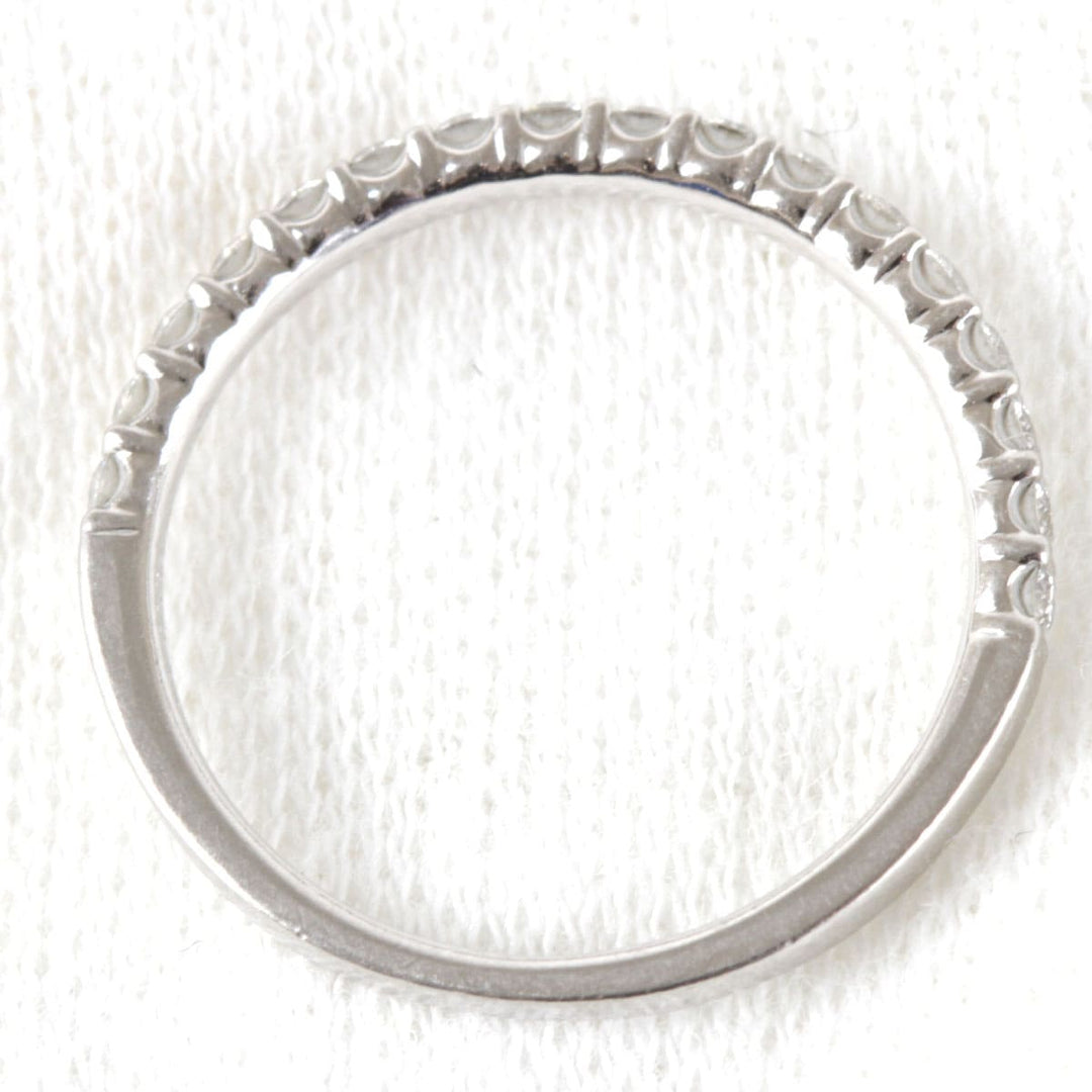 良品『USED』 Pt950 
TASAKI ハーフエタニティ リング・指輪
 ダイヤモンド 0.23 1.9g