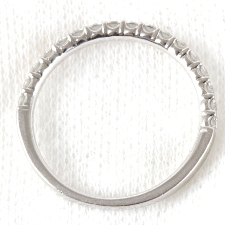 良品『USED』 Pt950 
TASAKI ハーフエタニティ リング・指輪
 ダイヤモンド 0.23 1.9g
