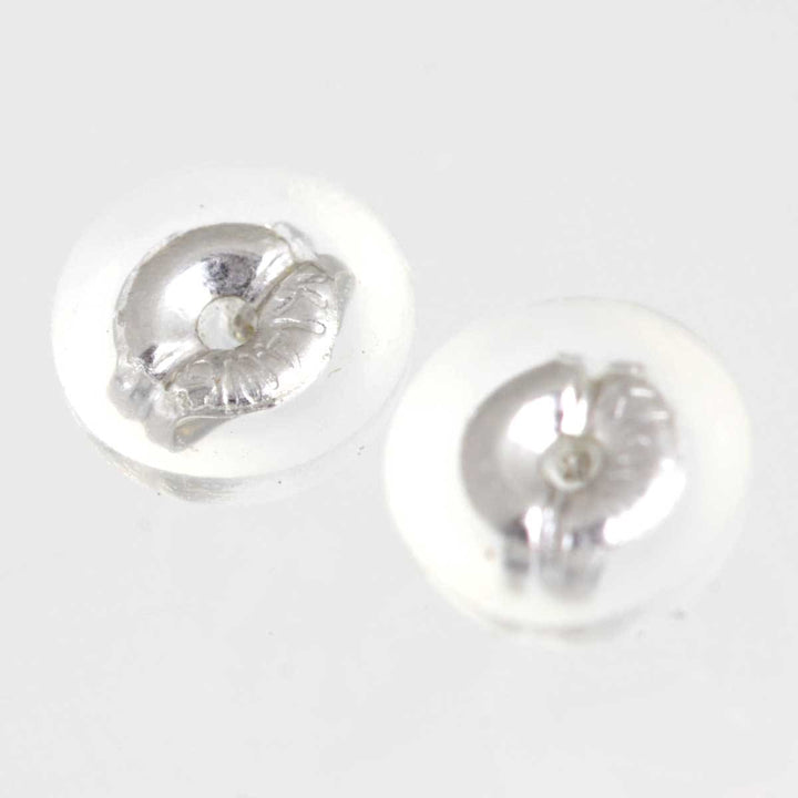 美品『USED』 K18WG/ダイヤモンド /K14WGキャッチ 
 ノダジュエリー ハートピアス ピアス
 ダイヤモンド 0.15*2/0.10*2 2.9g