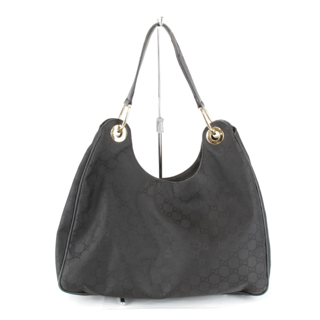 『USED』 
GUCCI グッチ 
 257268・204046 ショルダーバッグ 
ナイロン ブラック