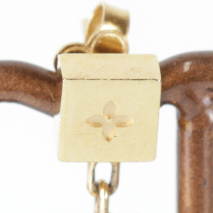 良品『USED』 メタル 
LOUIS VUITTON ブークルドレイユ ギャンブル 箱有 ピアス