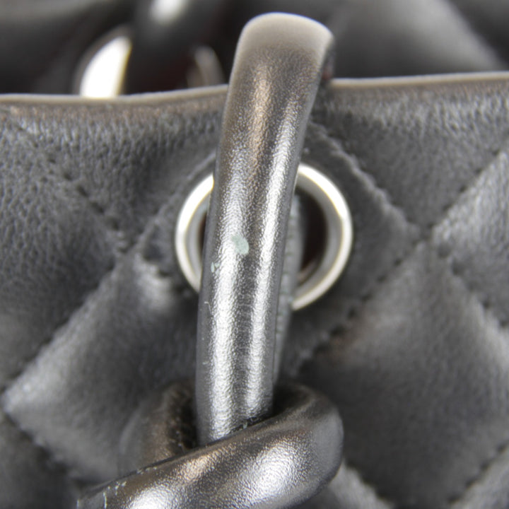 美品『USED』 
CHANEL シャネル 
 カンボンライン ラージトート A25169 トートバッグ 
ラムスキン ブラック